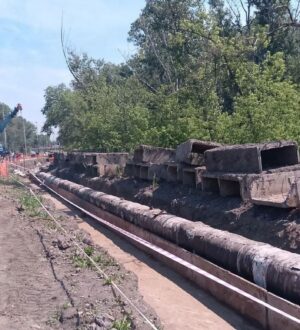 В Новокузнецке ремонтируют важнейший теплосетевой узел