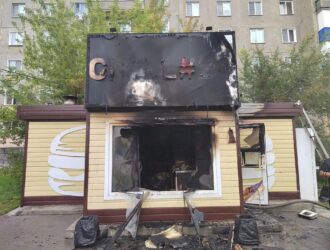 Пожар оставил жителей Гурьевска без популярного кафе
