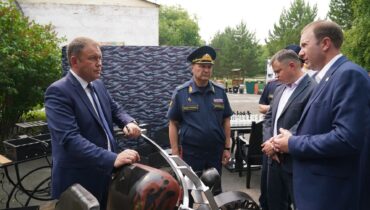 Губернатор Кузбасса провел рабочую встречу с начальником ГУФСИН в кемеровской исправительной колонии № 43