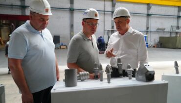 В Новокузнецке Илья Середюк осмотрел новую производственную площадку компании, выпускающей горный инструмент