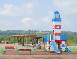 В Краснобродском обустроили новую зону отдыха у воды