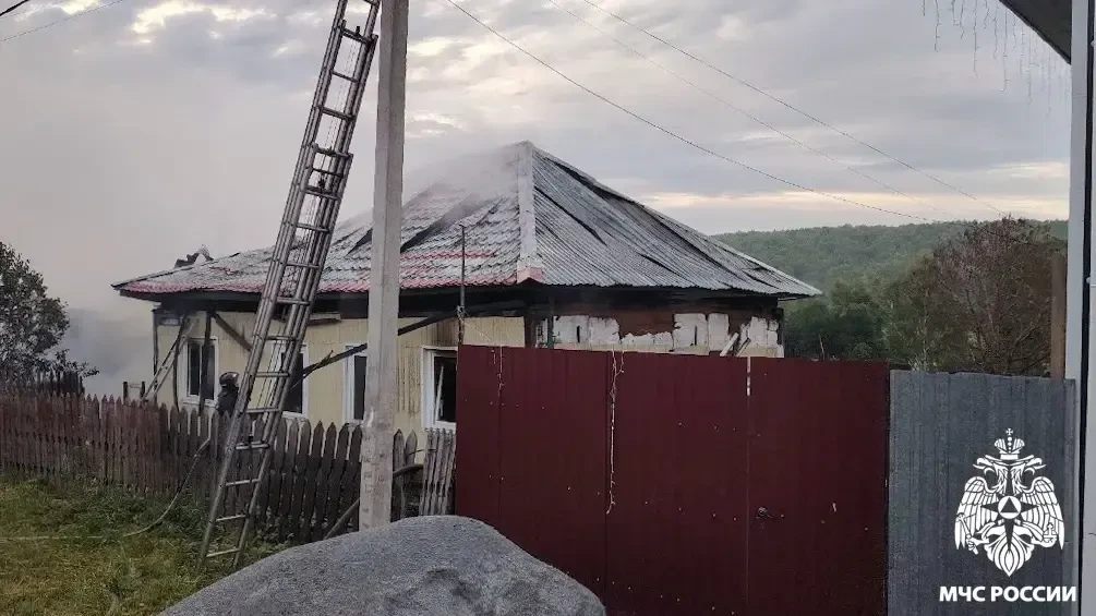 В Кемерове произошел пожар в частном секторе