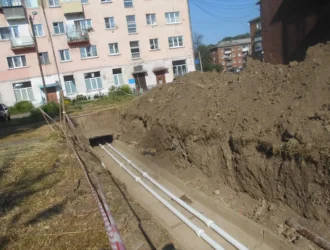 В Мысках активно готовятся к новому отопительному сезону