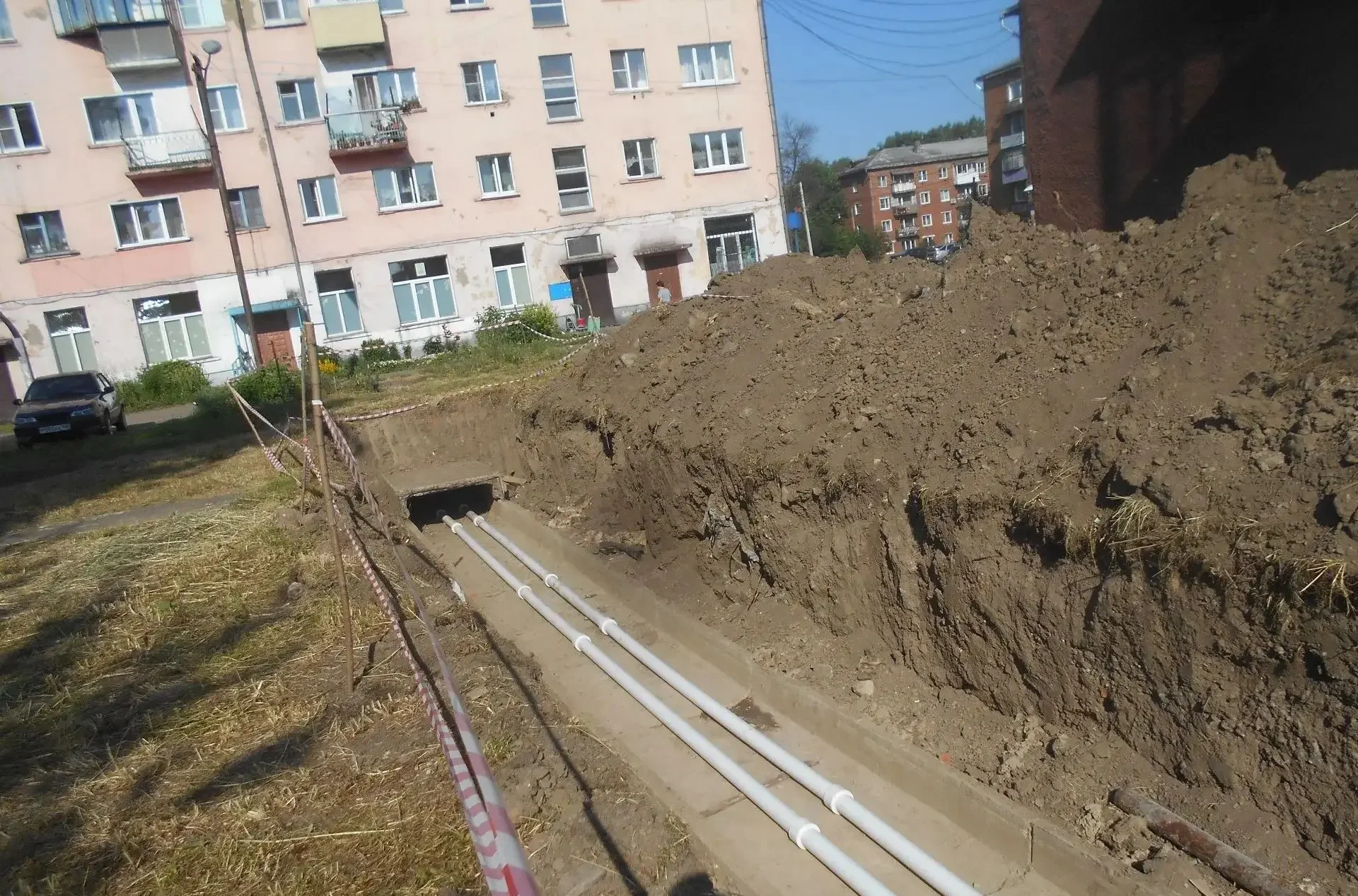 В Мысках активно готовятся к новому отопительному сезону