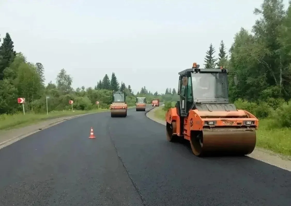 Участок автодороги Томск – Мариинск заканчивают приводить в порядок
