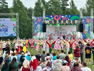 В Прокопьевске прошел VI Международный шахтерский Сабантуй