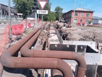 Ремонтные работы на теплосетях в Новокузнецке идут по графику