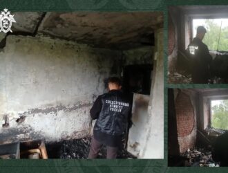 В Осинниках на пожаре один человек погиб, другого госпитализировали