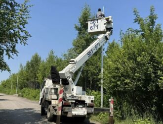 На трех улицах Новокузнецка теперь есть освещение
