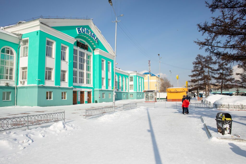 Ретроспектива: старый и новый железнодорожный вокзал Кемерова